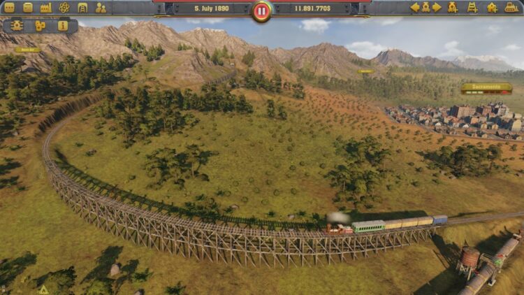 Railway Empire (PC) Скриншот — 2