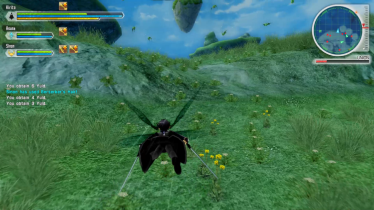 Sword Art Online: Lost Song Скриншот — 1