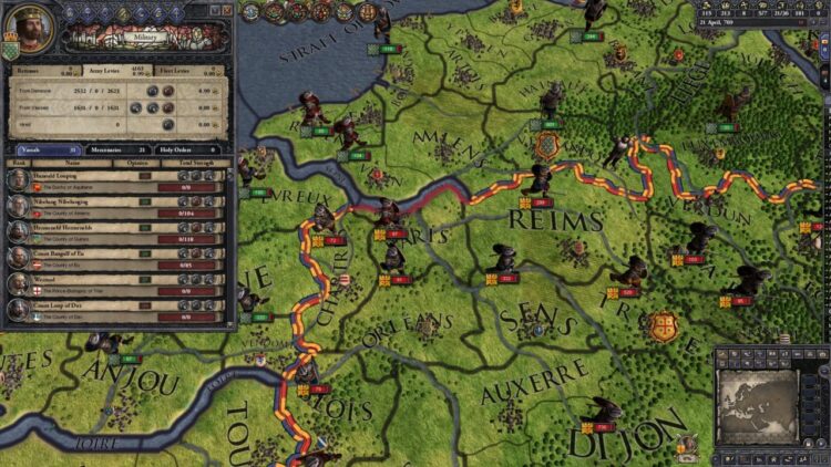 Crusader Kings II: Charlemagne (PC) Скриншот — 8