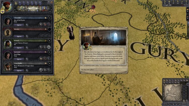 Crusader Kings II: Sons of Abraham - Expansion (PC) Скриншот — 9