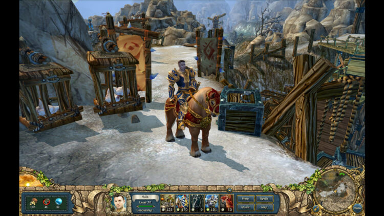 King's Bounty: The Legend (PC) Скриншот — 2