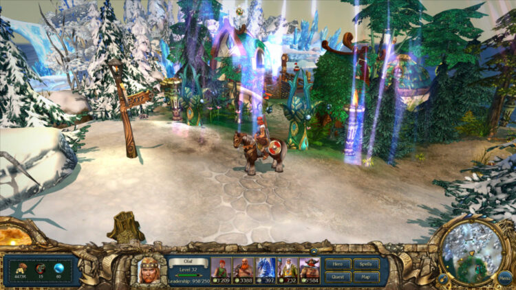 King's Bounty: Warriors of the North: Ice and Fire (PC) Скриншот — 3