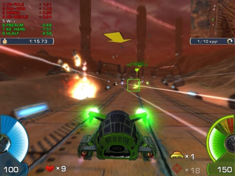 A.I.M. Racing (PC) Скриншот — 1