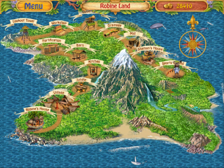 Robin's Island Adventure (PC) Скриншот — 2