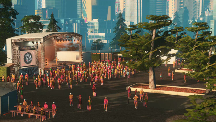 Cities: Skylines - Concerts (PC) Скриншот — 1
