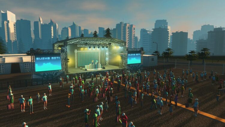 Cities: Skylines - Concerts (PC) Скриншот — 4