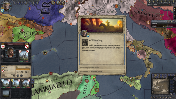 Crusader Kings II: Way of Life - Expansion (PC) Скриншот — 9
