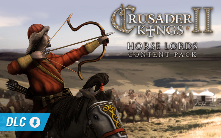Crusader Kings II: Horse Lords  Content Pack (PC) Обложка