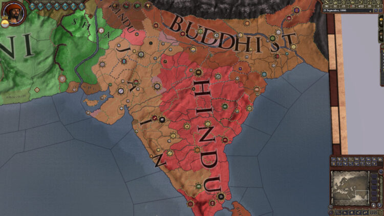 Crusader Kings II : Rajas of India (PС) Скриншот — 7