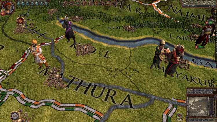 Crusader Kings II : Rajas of India (PС) Скриншот — 8