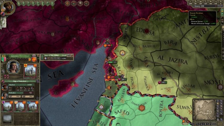 Crusader Kings II : Sword of Islam (PC) Скриншот — 4