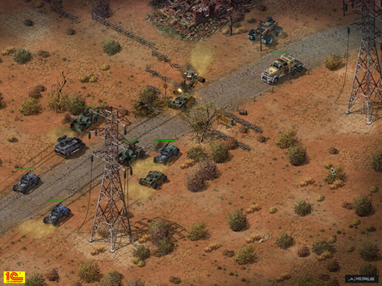 Desert Law (PC) Скриншот — 2