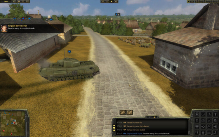 Theatre of War 2: Battle for Caen (PC) Скриншот — 4