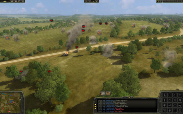 Theatre of War 2: Battle for Caen (PC) Скриншот — 2