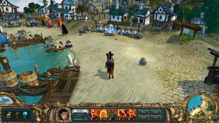 King's Bounty: Dark Side (PC) Скриншот — 5
