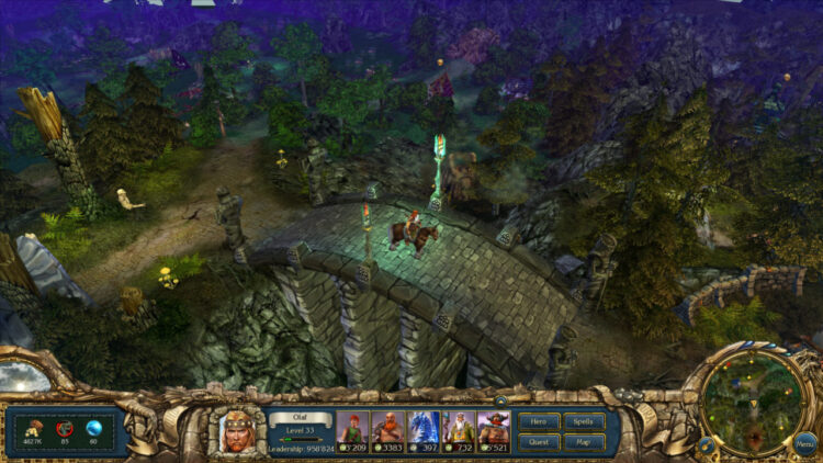 King's Bounty: Warriors of the North: Ice and Fire (PC) Скриншот — 2