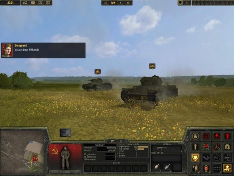 Theatre of War 2: Kursk 1943 (PC) Скриншот — 1