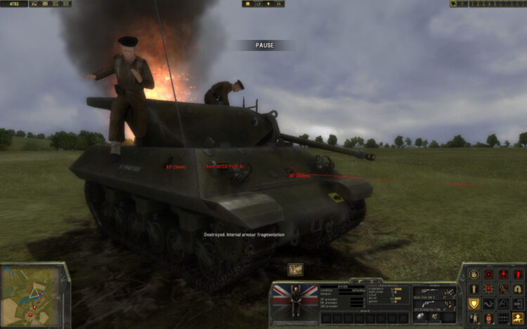 Theatre of War 2: Battle for Caen (PC) Скриншот — 6