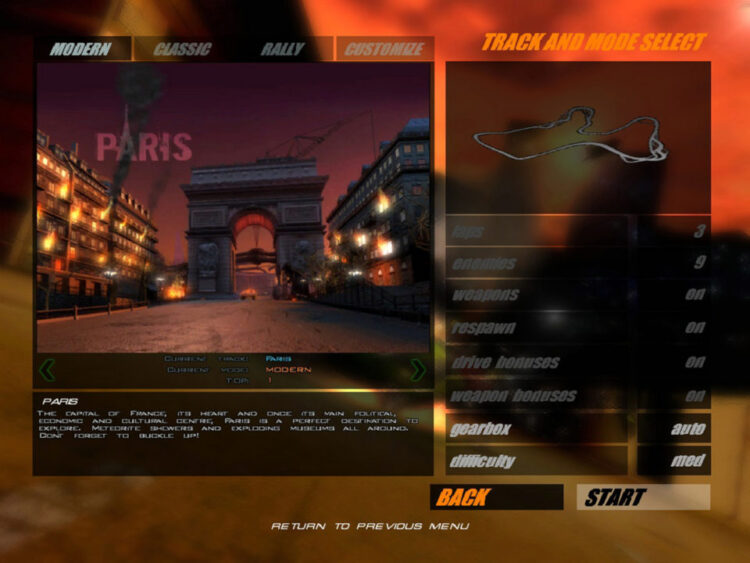 Death Track: Resurrection (PC) Скриншот — 2