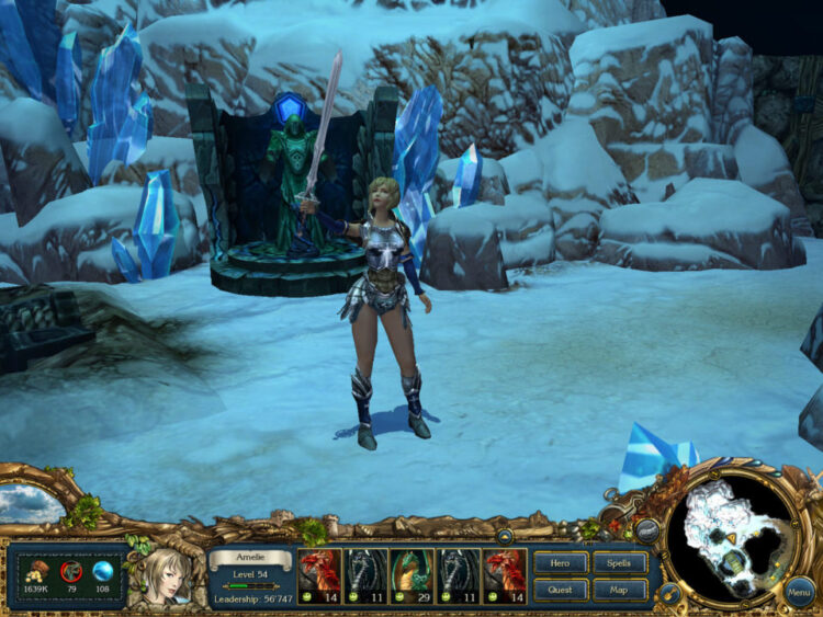 King's Bounty: Armored Princess (PC) Скриншот — 4