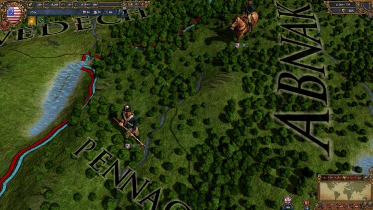 Europa Universalis IV: American Dream Скриншот — 4