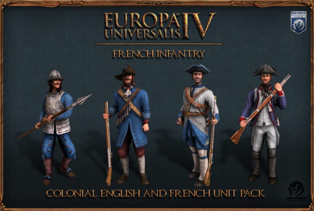 Europa Universalis IV: Colonial British and French Unit Pack Скриншот - 2.