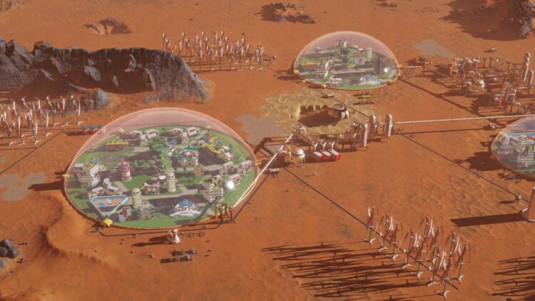 Surviving Mars: Stellaris Dome Set (PC) Скриншот — 8