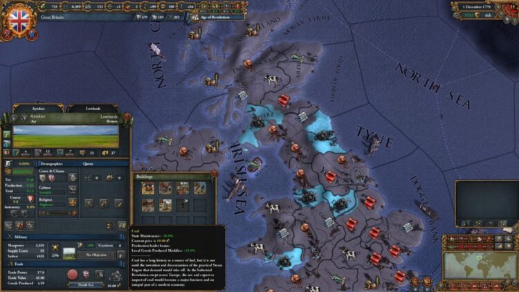Europa Universalis IV: Rule Britannia Скриншот — 5