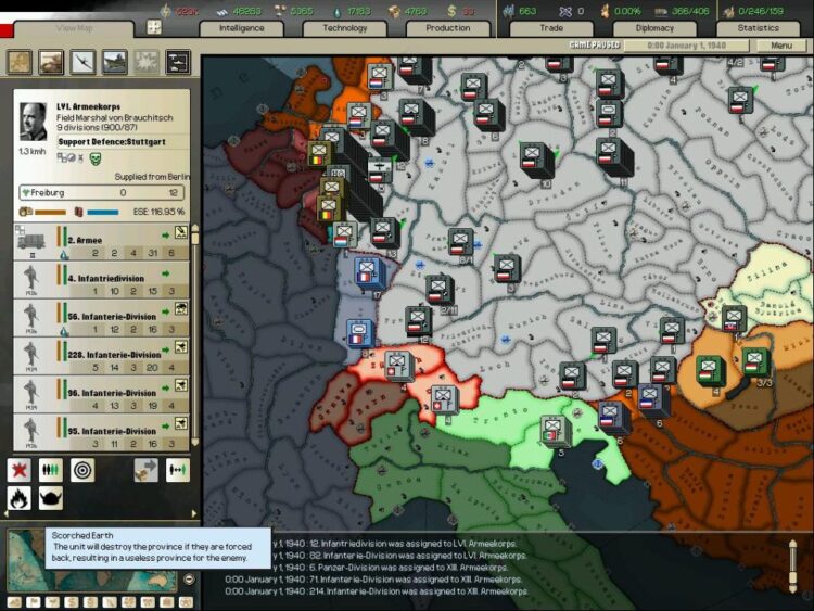 Arsenal of Democracy: A Hearts of Iron Game (PC) Скриншот — 4