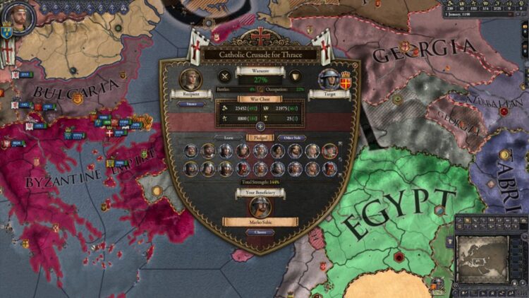 Crusader Kings II: Holy Fury (PC) Скриншот — 5