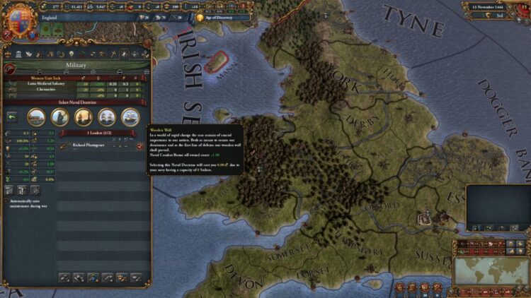 Europa Universalis IV: Rule Britannia Скриншот — 6
