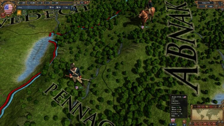 Europa Universalis IV: American Dream Скриншот — 7