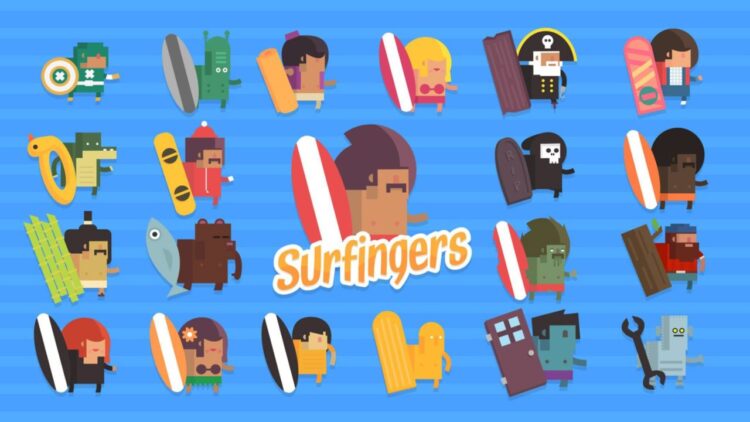 Surfingers Скриншот — 3