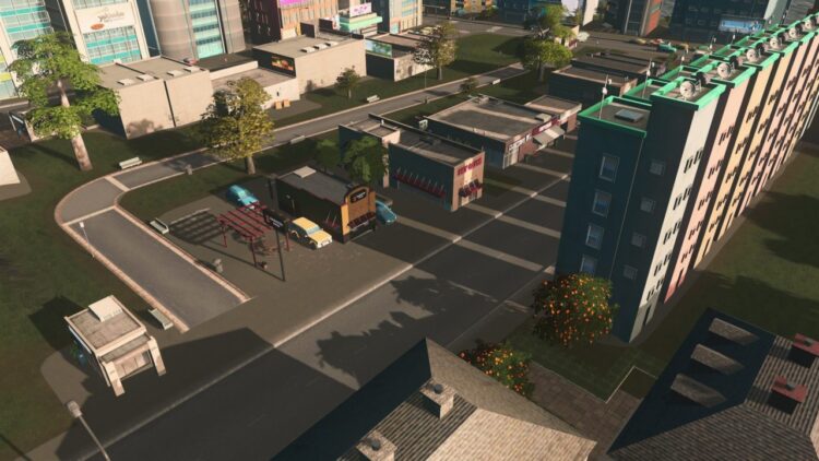 Cities: Skylines - Content Creator Pack: University City (PC) Скриншот — 6