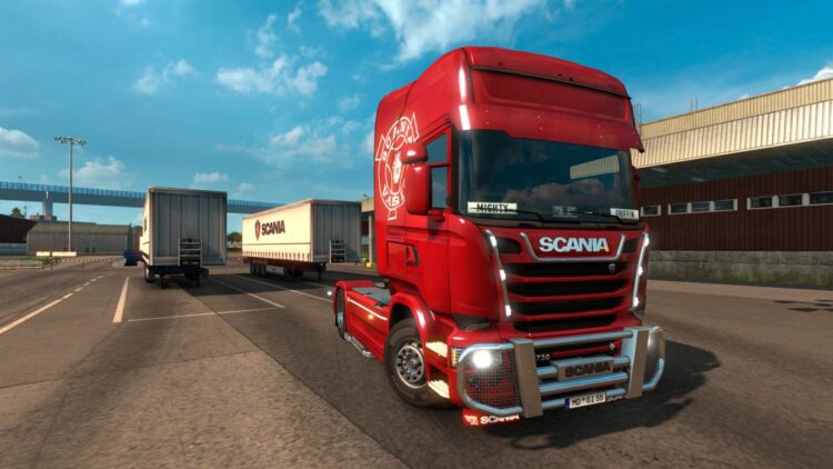 Euro Truck Simulator 2 – Mighty Griffin Tuning Pack (PC) Скриншот — 10