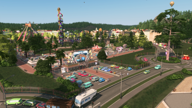 Cities: Skylines - Parklife (PC) Скриншот — 1