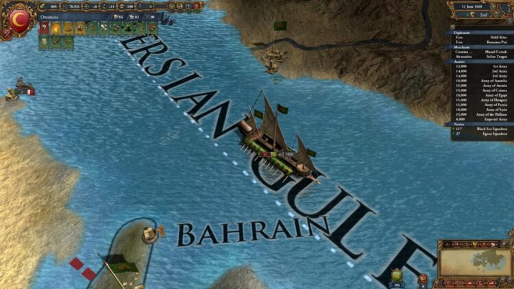 Europa Universalis IV: Muslim Ships Unit Pack (PC) Скриншот — 8