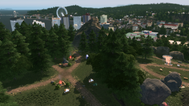Cities: Skylines - Parklife Plus (PC) Скриншот — 1
