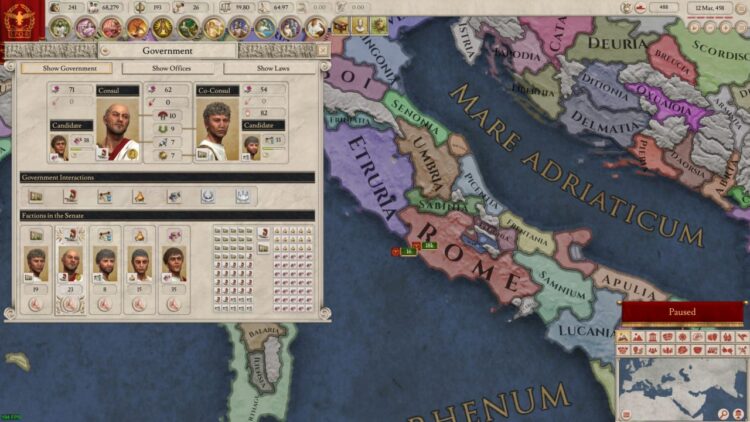 Imperator: Rome Deluxe Edition (PС) Скриншот — 7