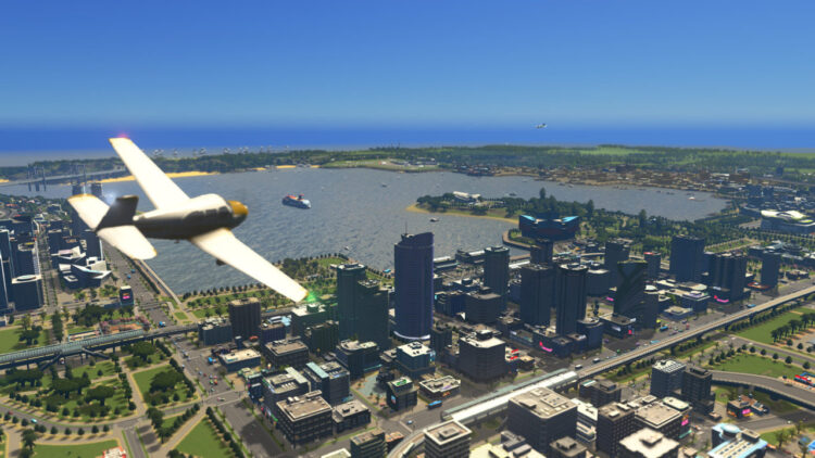 Cities: Skylines - Sunset Harbor (PC) Скриншот — 3