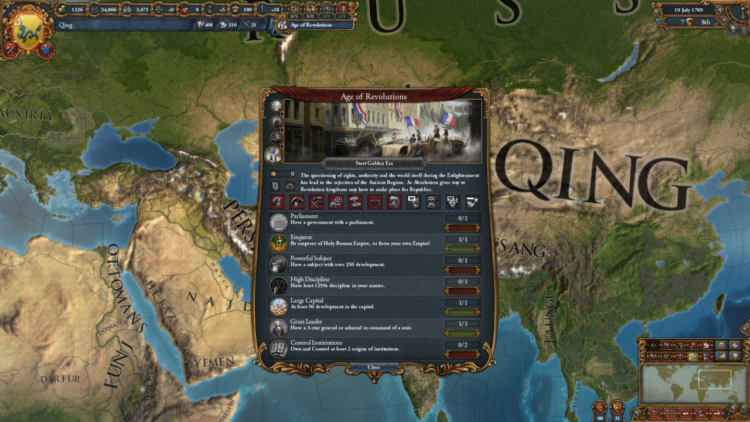 Europa Universalis IV: Mandate of Heaven - Expansion (PC) Скриншот — 10