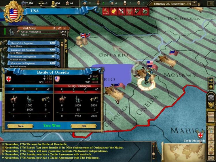 Europa Universalis III: Complete (PC) Скриншот — 4