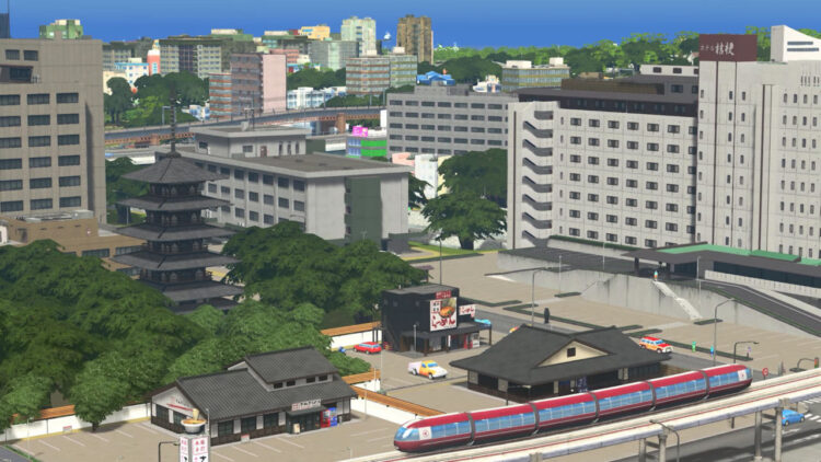 Cities: Skylines - Content Creator Pack: Modern Japan (PC) Скриншот — 2