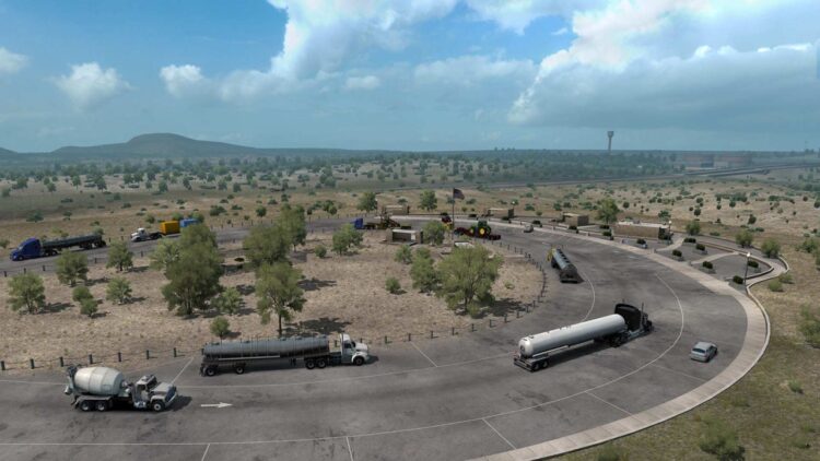 American Truck Simulator: New Mexico Скриншот — 1