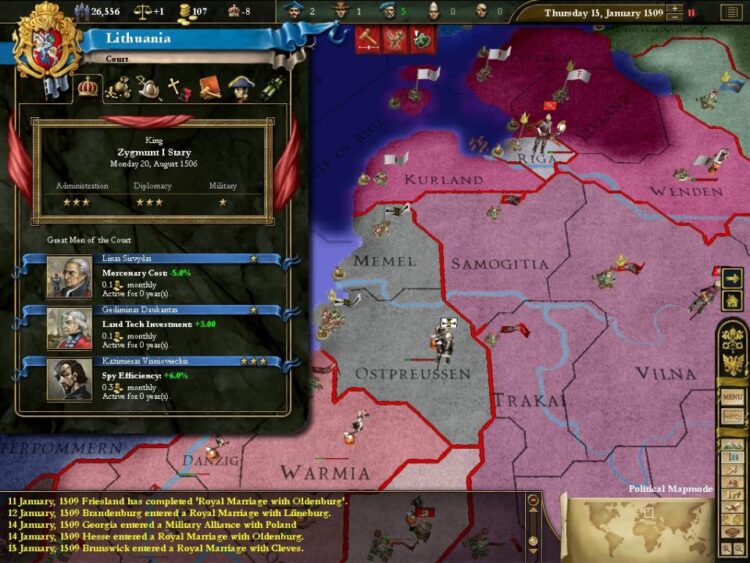 Europa Universalis III: Complete (PC) Скриншот — 6