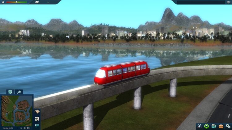 Cities in Motion 2: Marvellous Monorails (PC) Скриншот — 1
