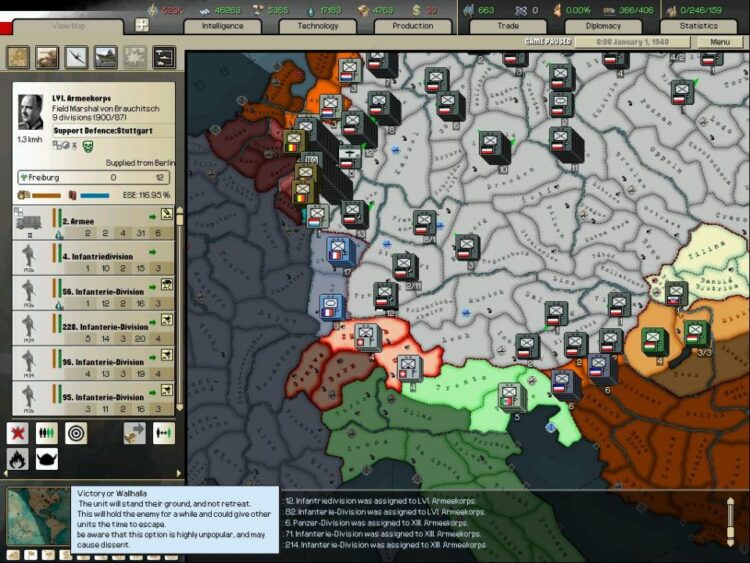 Arsenal of Democracy: A Hearts of Iron Game (PC) Скриншот — 5