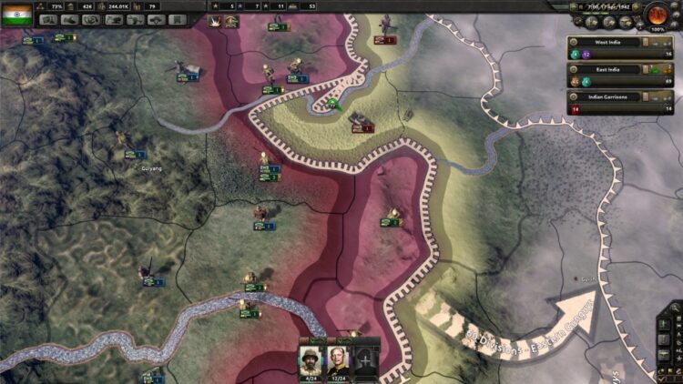 Hearts of Iron IV: Together for Victory (PC) Скриншот — 8