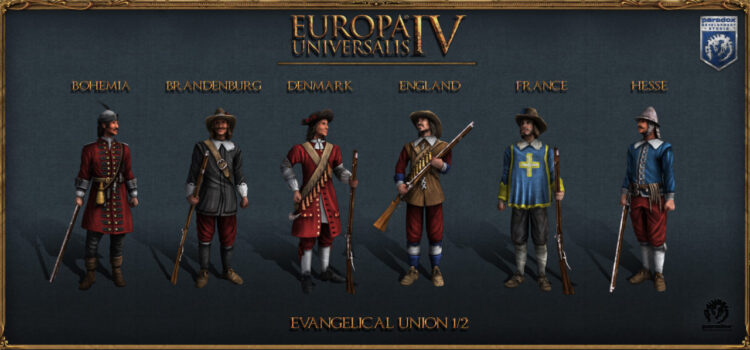 Europa Universalis IV: Evangelical Union Unit Pack (PC) Скриншот — 1