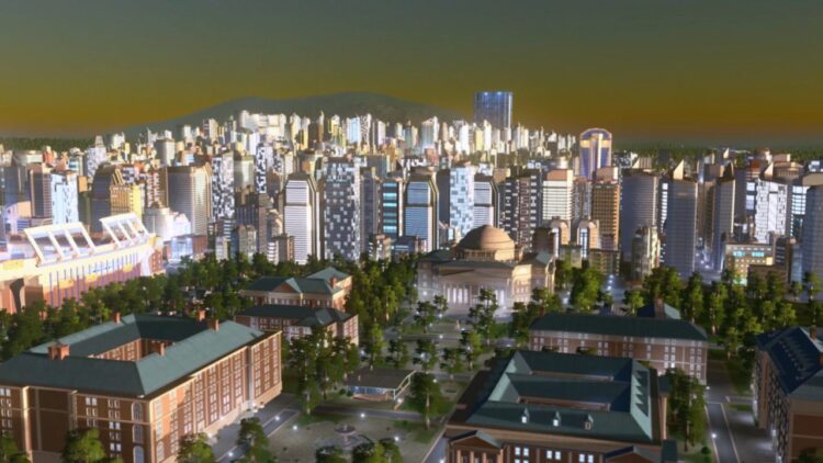 Cities: Skylines - Campus Radio (PC) Скриншот — 3